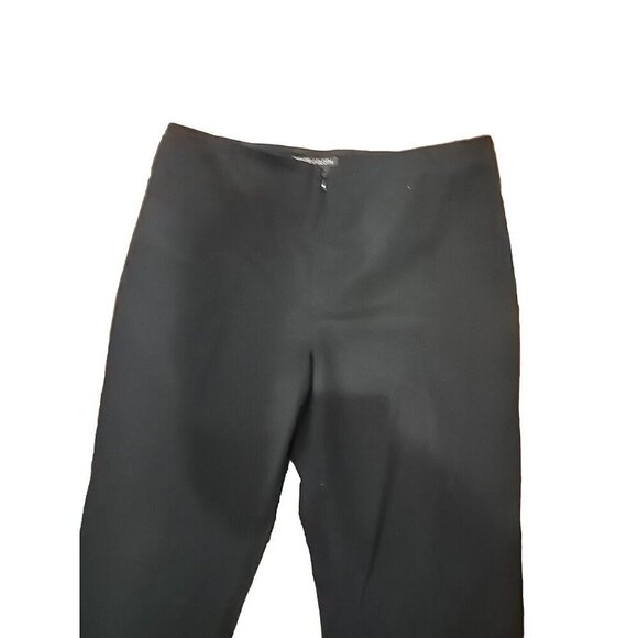 Peace of Cloth Pants Mid-rise Straight Leg Black Made In USA Women's 8 - Picture 3 of 8